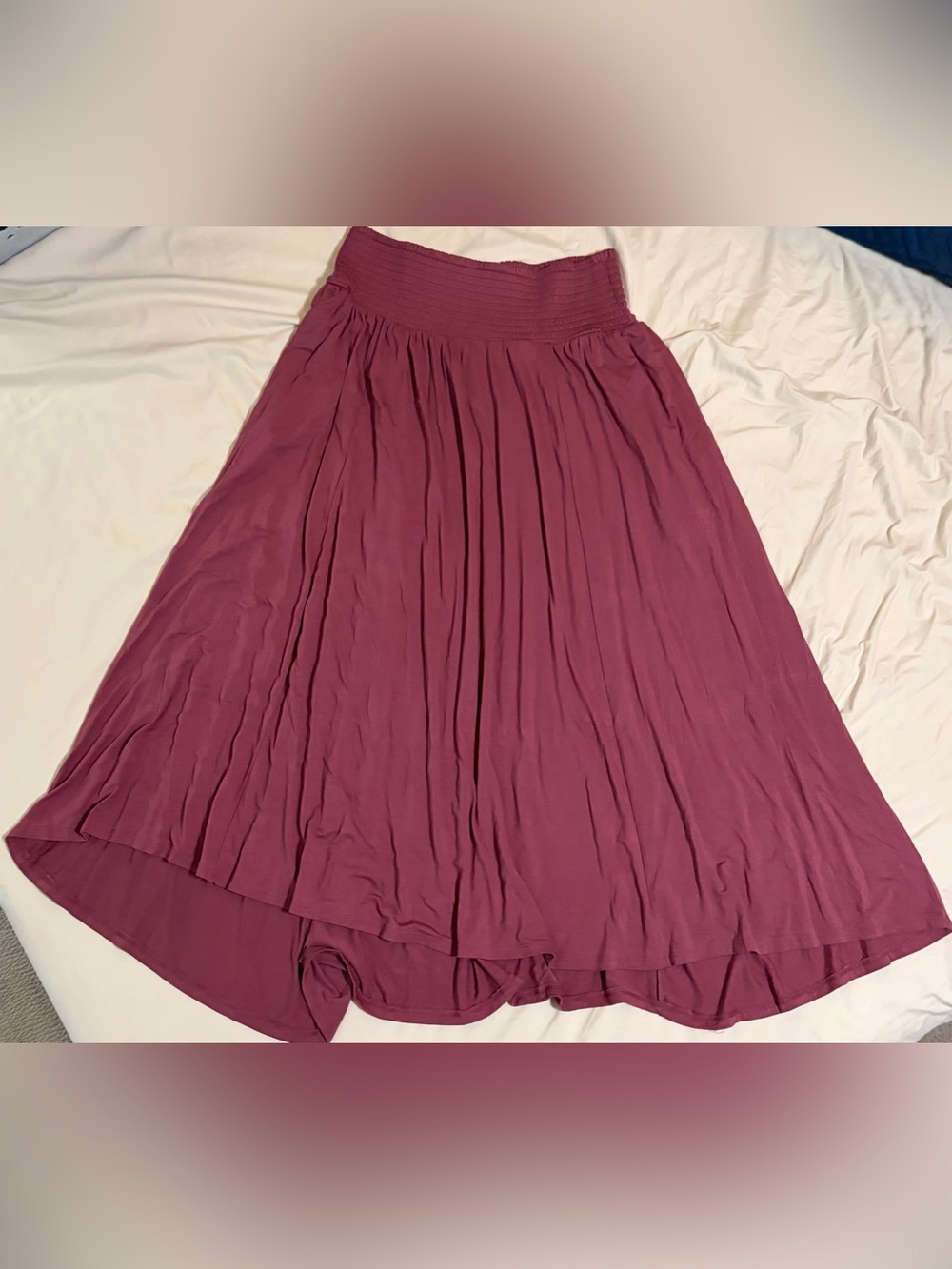 torrid Plum Midi Skirt Super Soft